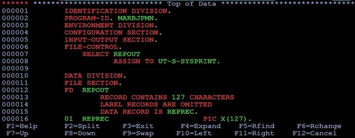 Evaluate cobol syntax individually operands collectively constructs