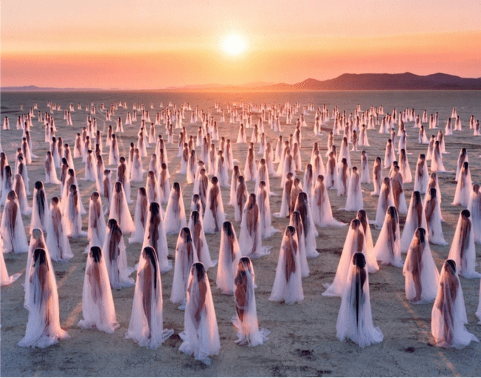 Dead spencer tunick water sea body awareness naked nude photography israel newsroom installation mass index israel21c