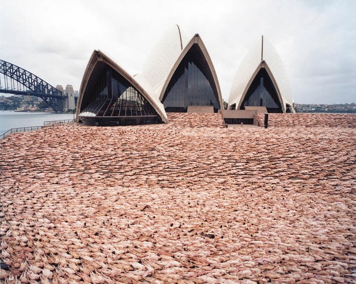 Spencer tunick considers his artworks to be